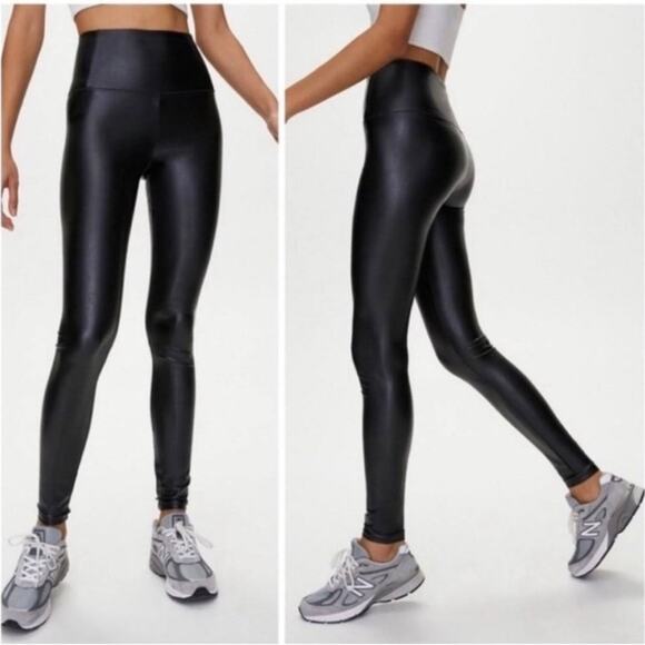 Wilfred Free Daria Faux Leather Leggings Size XS - Picture 5 of 11